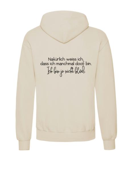 ich bin ja nicht blöd